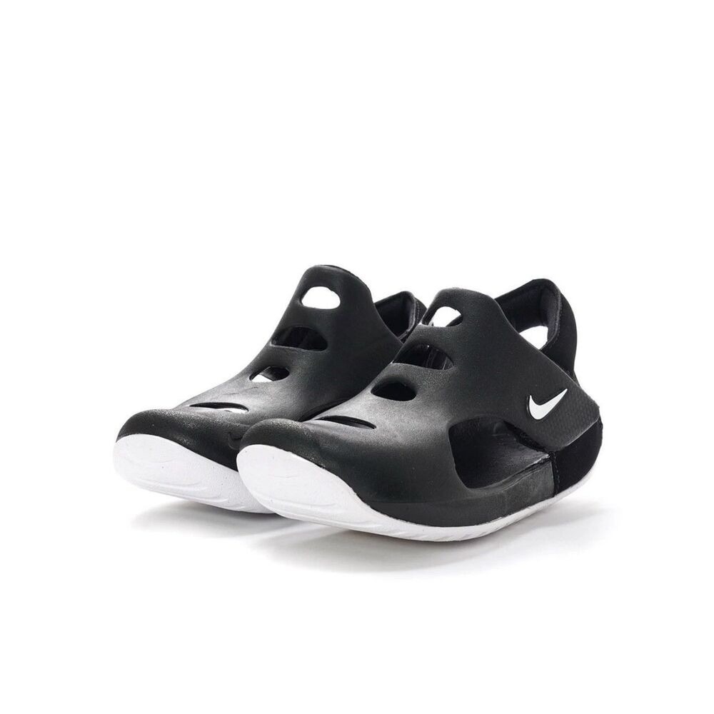 Nike Kids Sunray Protect 3 Sandals Black/White SZ 6C 6 Brand New Toddler